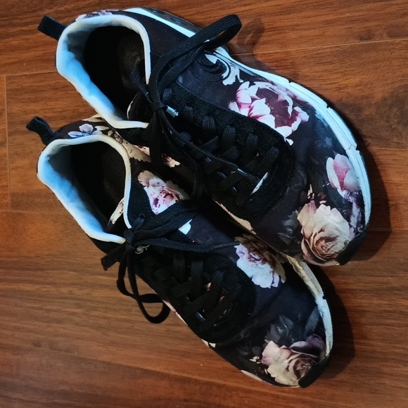 Therafit Shoes - Therafit Paloma W410171K Black Floral Size 9